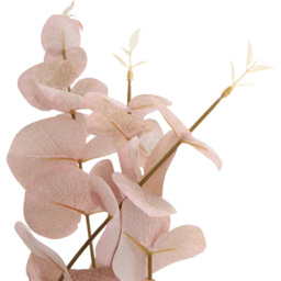 Icy Pink Eucalyptus Single Stem Artificial Flower 70cm - thumbnail 4