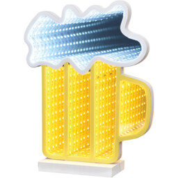 Beer Yellow and Cool White Infinity Light - thumbnail 2