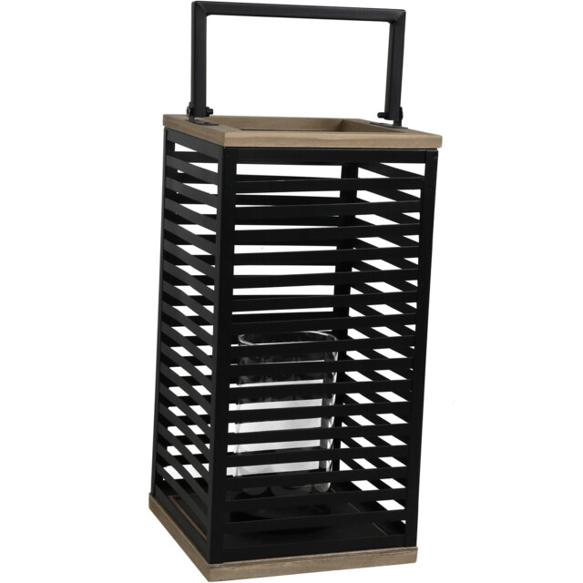 Black Shaded Lantern - image 1