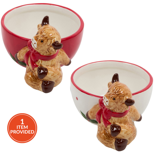 Highland Cow Dipping Bowl - image 1