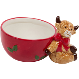 Highland Cow Dipping Bowl - thumbnail 3