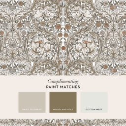 William Morris African Marigold Neutral Mural - thumbnail 4