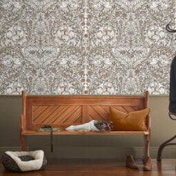 William Morris African Marigold Neutral Mural