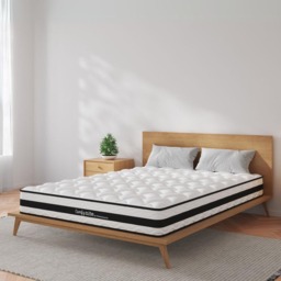 Home Source Orion Single White Bonnell Coil Mattress - thumbnail 3