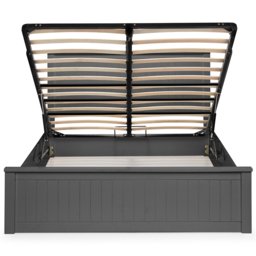 Julian Bowen Maine Double Anthracite Ottoman Bed - thumbnail 4