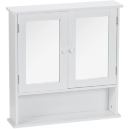 Bathstore Kingston White 2 Door Mirror Bathroom Cabinet - thumbnail 2