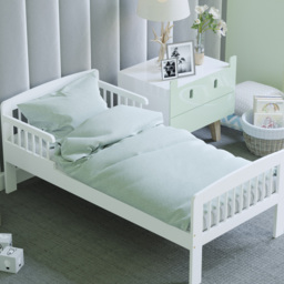 Junior Vida Scorpio White Single Toddler Bed - thumbnail 3