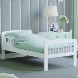 Junior Vida Scorpio White Single Toddler Bed