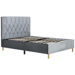 Loxley Grey King Size Fabric Bed - thumbnail 2