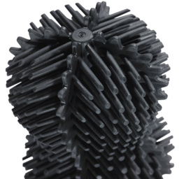 ReBorn Recycled Plastic Dark Grey Replacement Toilet Brush Head - thumbnail 3