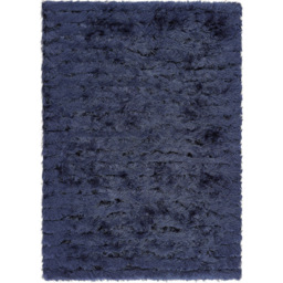 Origins Carved Glamour Abode Navy Rug 80 x 150cm - thumbnail 1
