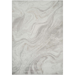 Desire Rugs Perla Grey Modern Abstract Action Resin Design Rug 160 x 230cm - thumbnail 1