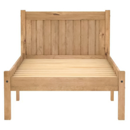 Rio Brown Single Bed Frame - thumbnail 3