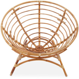 Premier Housewares Manado Papasan Natural Rattan Chair - thumbnail 2