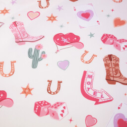 Wild West Duvet Set Blush Double - thumbnail 4