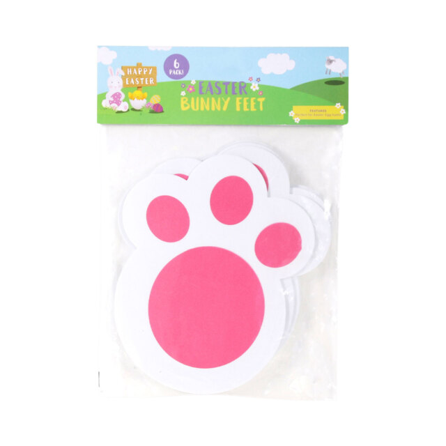 Easter Bunny Feet Decoration 4 Pack