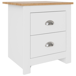GFW Lancaster 3 Piece White Bedroom Furniture Set - thumbnail 4