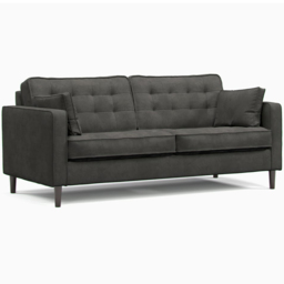 Eden Graphite Chenille 5 Seater Sofa Suite - thumbnail 3