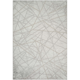 Desire Rugs Perla Grey Modern Abstract Linear Axis Design Rug 200 x 290cm - thumbnail 1