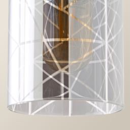 ValueLights Elsie Small Smoked Glass Shade - thumbnail 3