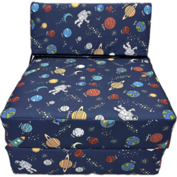 Kaikoo Single Space Print Foldable Chair Bed - thumbnail 4