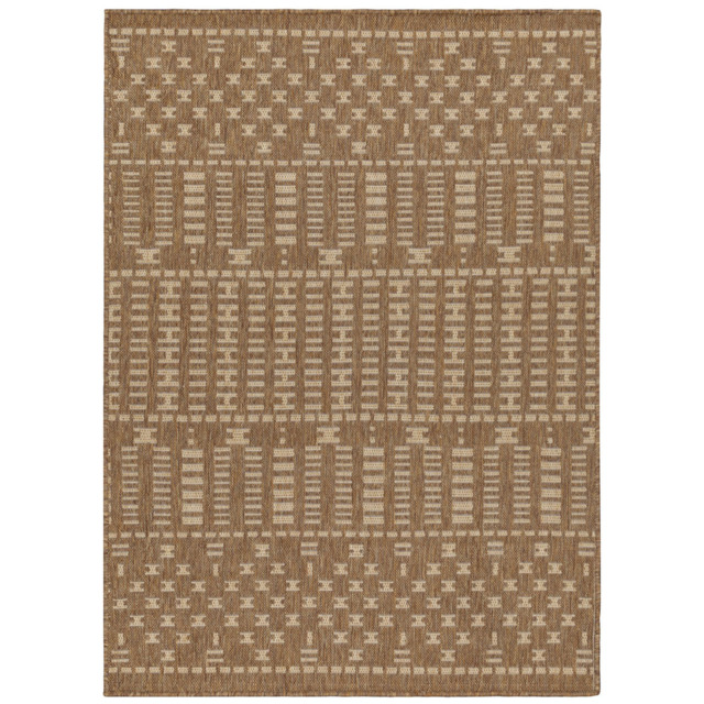 Yard Seagrove Natural Jute Effect Indoor and Outdoor Rug 120 x 120cm - image 1