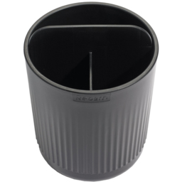 ReBorn Recycled Plastic Dark Grey Toothbrush Holder - thumbnail 4