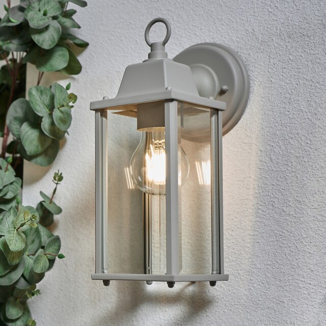 Coach Outdoor Wall Lantern - French Grey