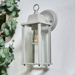 Coach Outdoor Wall Lantern - French Grey - thumbnail 3