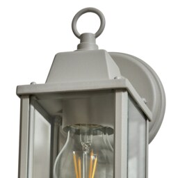 Coach Outdoor Wall Lantern - French Grey - thumbnail 4