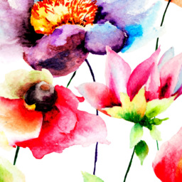 Origin Murals Botanical Fleur Floral Blooms Wall Mural - thumbnail 2