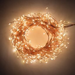 The Christmas Workshop 680 LED Rose Gold Cluster String Light Warm White 5.6m - thumbnail 2