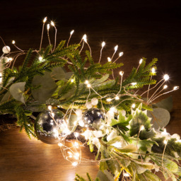 The Christmas Workshop 680 LED Rose Gold Cluster String Light Warm White 5.6m - thumbnail 3