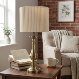 Cillian Bronze Base Table Lamp - thumbnail 4