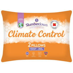 Slumberdown Climate Control Pillows - White