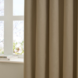 Furn The Ultimate Velvet Blackout Pencil Pleat Curtains Mocha 229 x 183cm - thumbnail 3