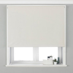 Riva Home Twilight Thermal Blackout Roller Blind Ivory 153cm - thumbnail 1