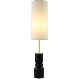 Ramona Black and Gold Floor Lamp - thumbnail 3