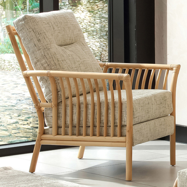 Desser Solo Natural Rattan Apple Crumble Armchair - image 1