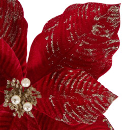 Luxury Red Flower Clip Large - thumbnail 2