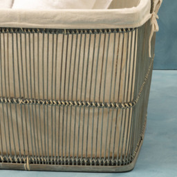 Premier Housewares Rustic Grey Storage Baskets 2 Pack - thumbnail 4