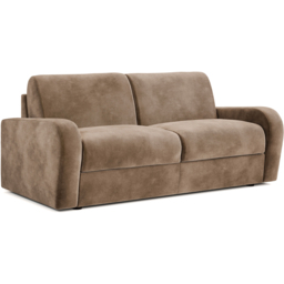 Jay-Be Deco 3 Seater Luxe Velvet Cedar Sofa Bed with e-Sprung Mattress - thumbnail 2