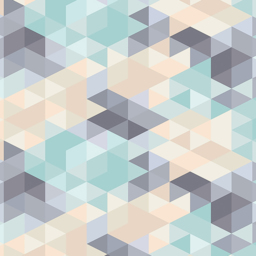 Origin Murals Iso Triangles Blue Wall Mural - thumbnail 2
