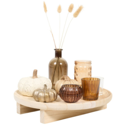 Neutral Pumpkin Candle Tray - thumbnail 3