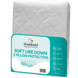 Downland Soft Like Down Pillow Protector Pair