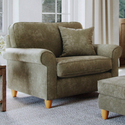 Sinatra Glory Winter Moss Snuggle Chair