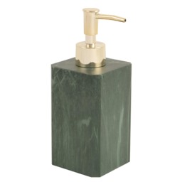 Bathstore Emerald Marble Effect Soap Dispenser