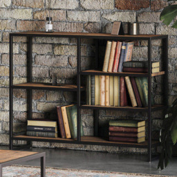 Baumhaus Ooki 5 Shelf Low Bookcase