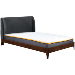 Birlea Halfden Double Bed with Boucle Winged Headboard - thumbnail 2