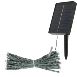 GardenKraft 50 Bulbs Warm White LED Solar String Light - thumbnail 2